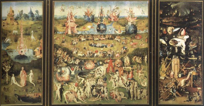 Hieronymus Bosch garden of earthly delights china oil painting image